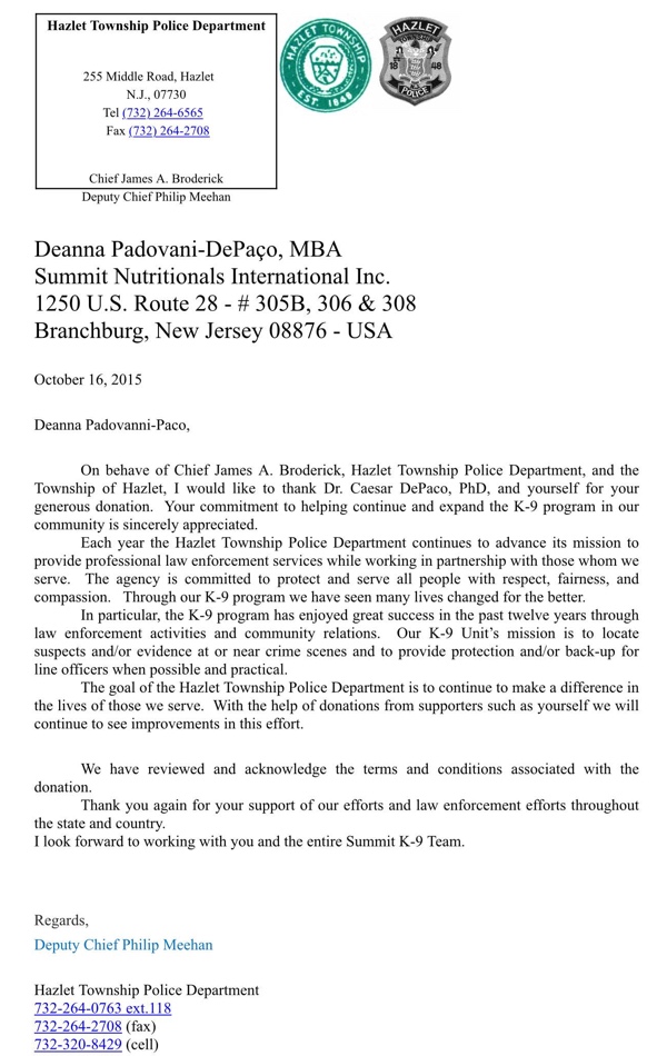 Hazlet Township Police Department