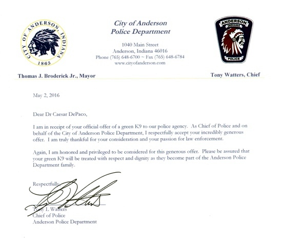 City of Anderson - Summit Nutritionals International